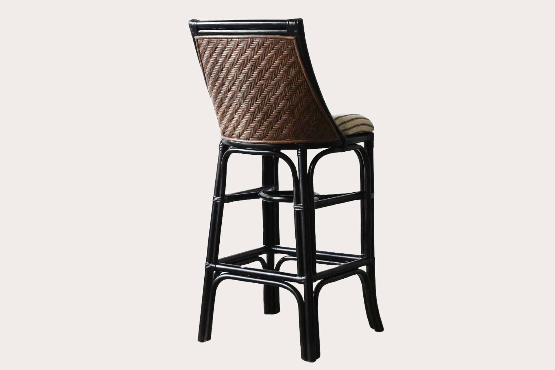 Slipper Upholstered Barstool