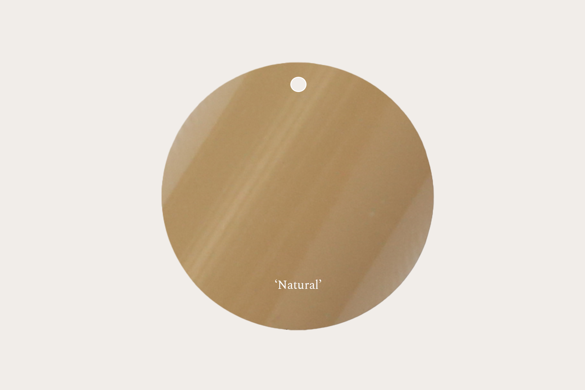 Natural powder coat