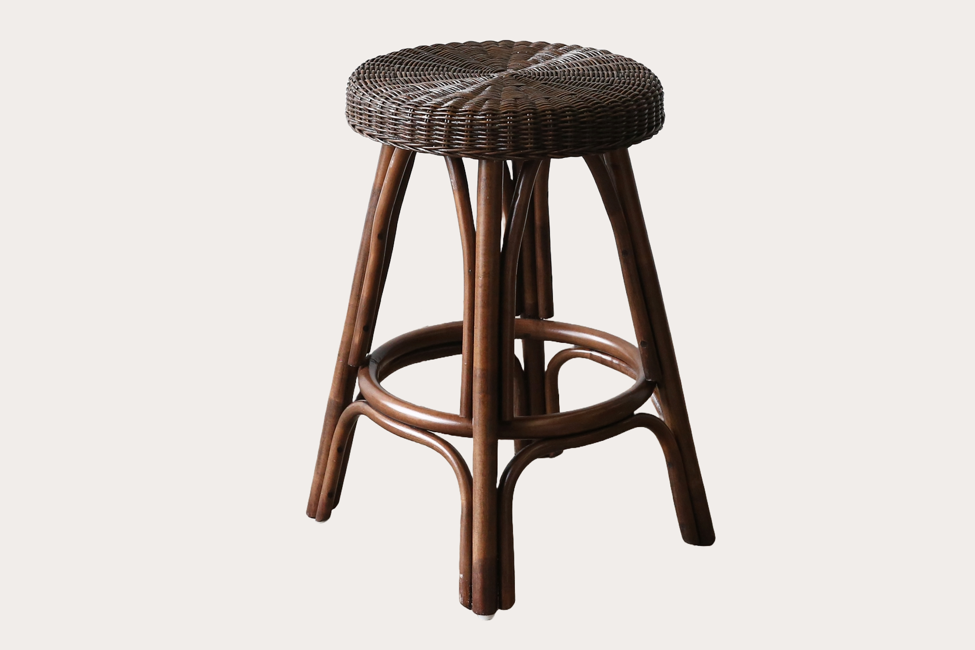 Pacifica Barstool with a Woven Seat