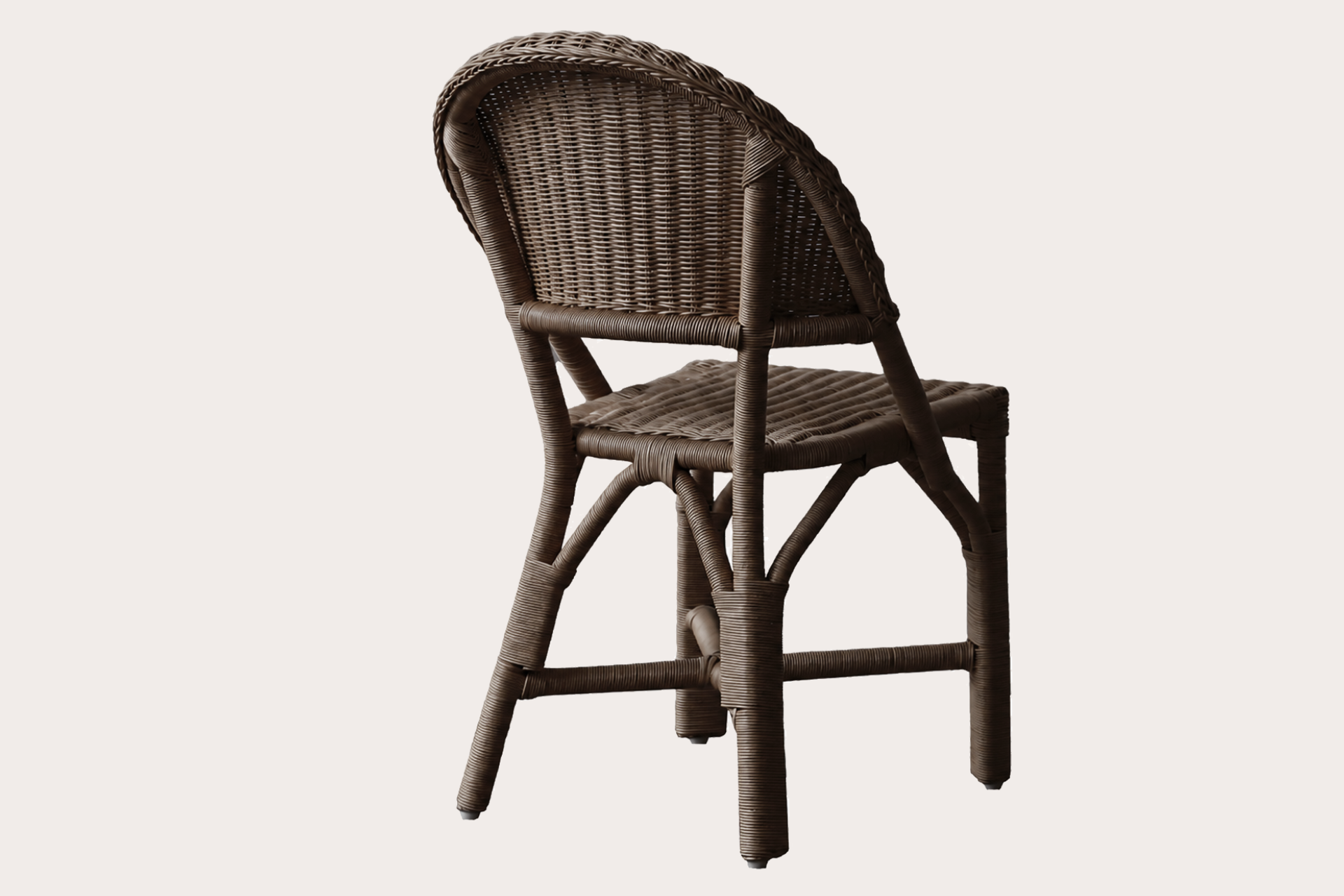 Chelsea Side Chair. Fitrit Weave. Brown Wash