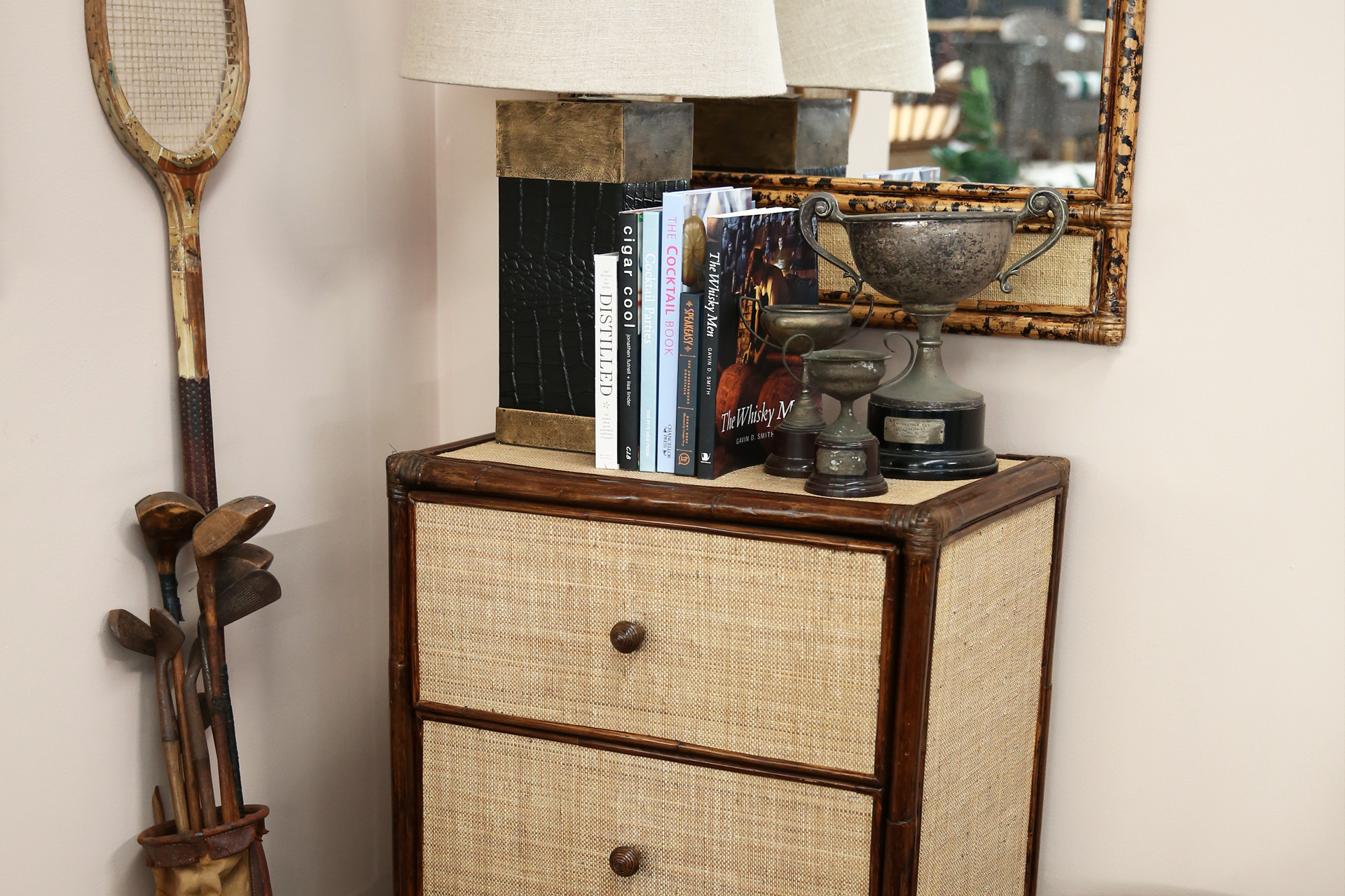 Plantation 4 drawer Tallboy - One only.