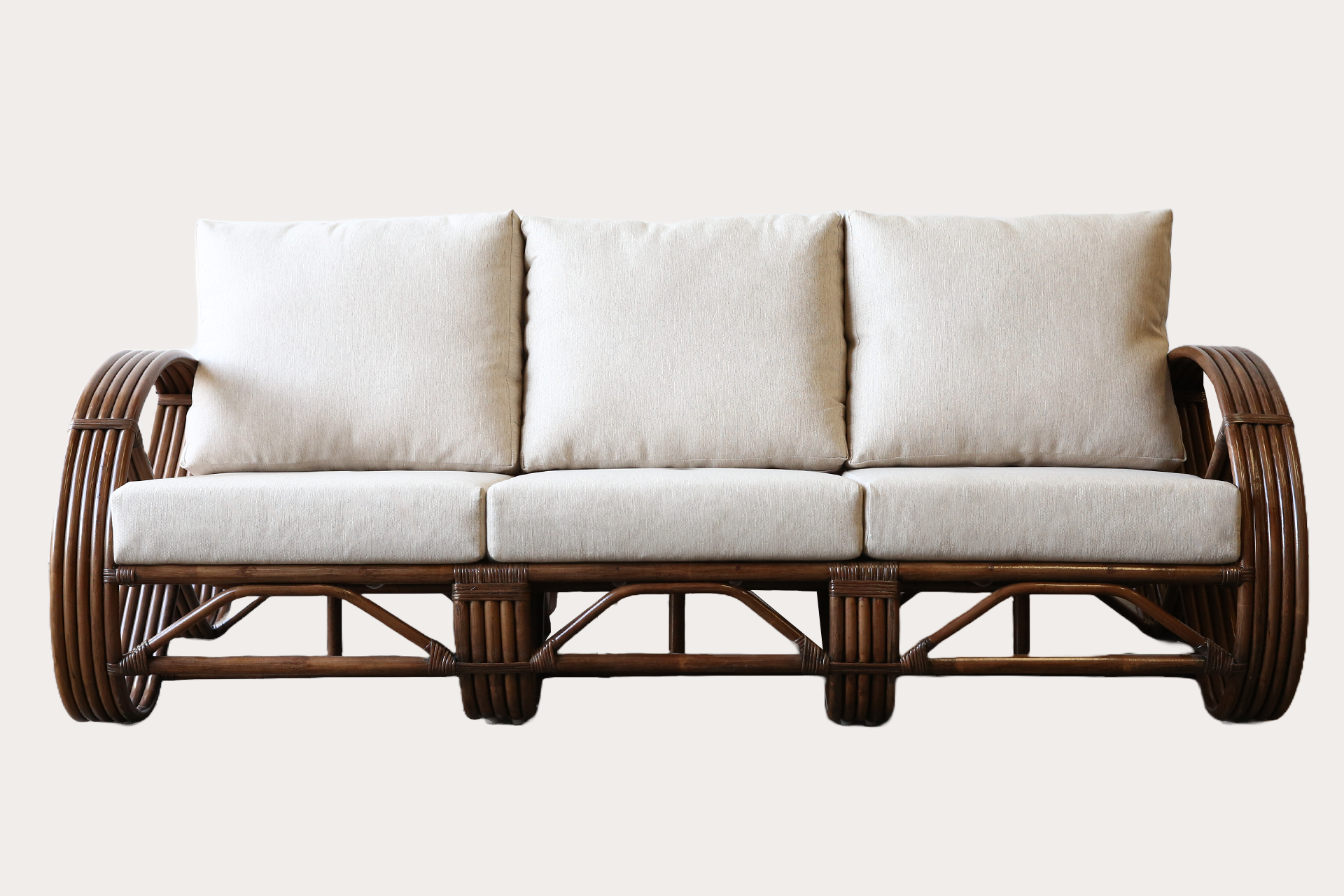 Portofino 3 seater - Brown Wash