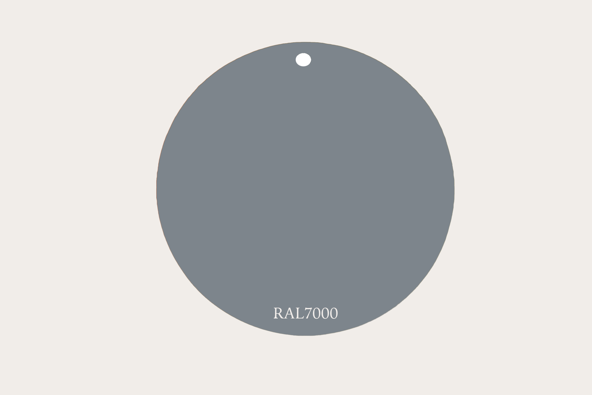 RAL 7000 Squirrel grey