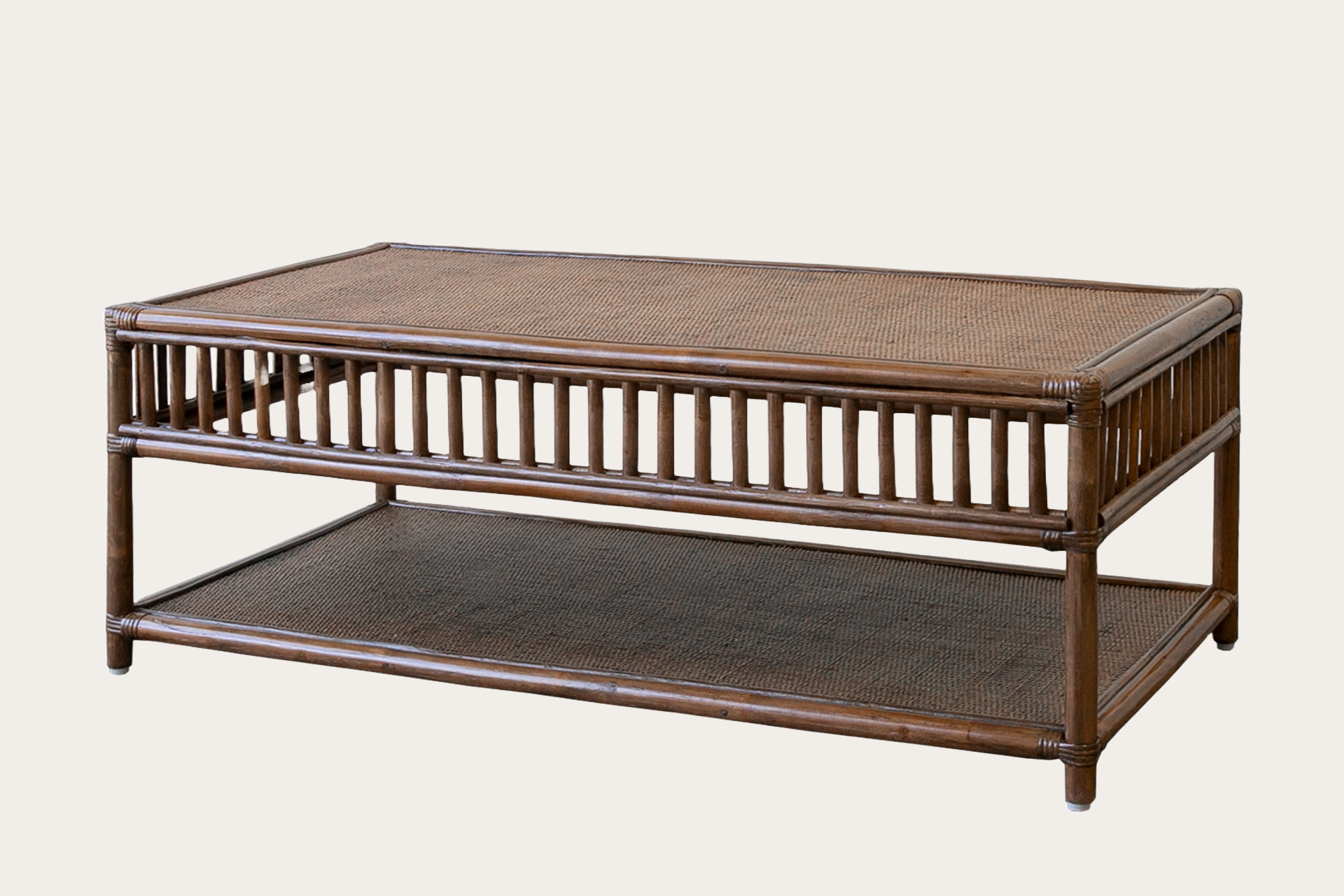 Key Largo Coffee Table. Brown Wash