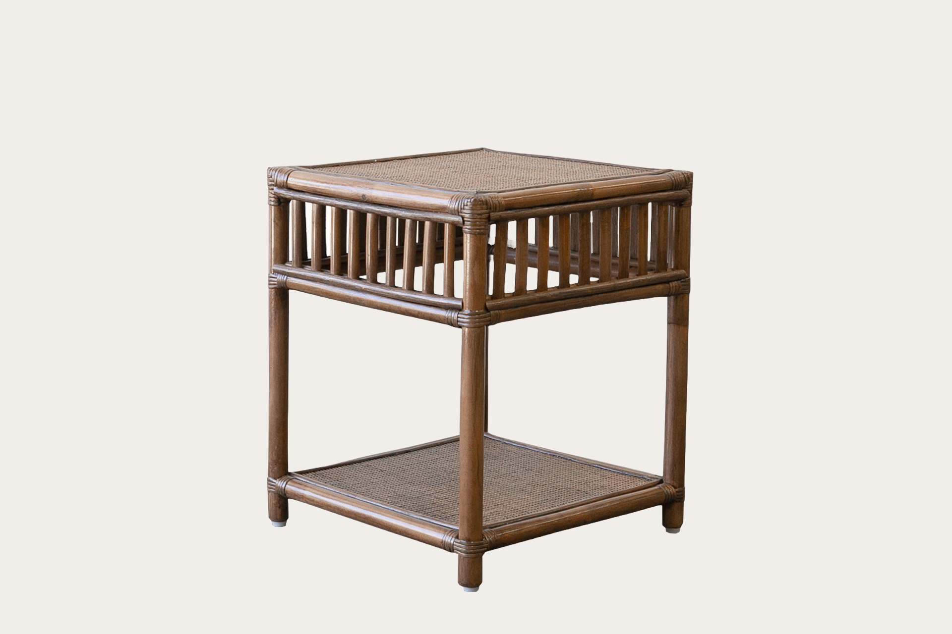 Key Largo Side Table. Brown Wash