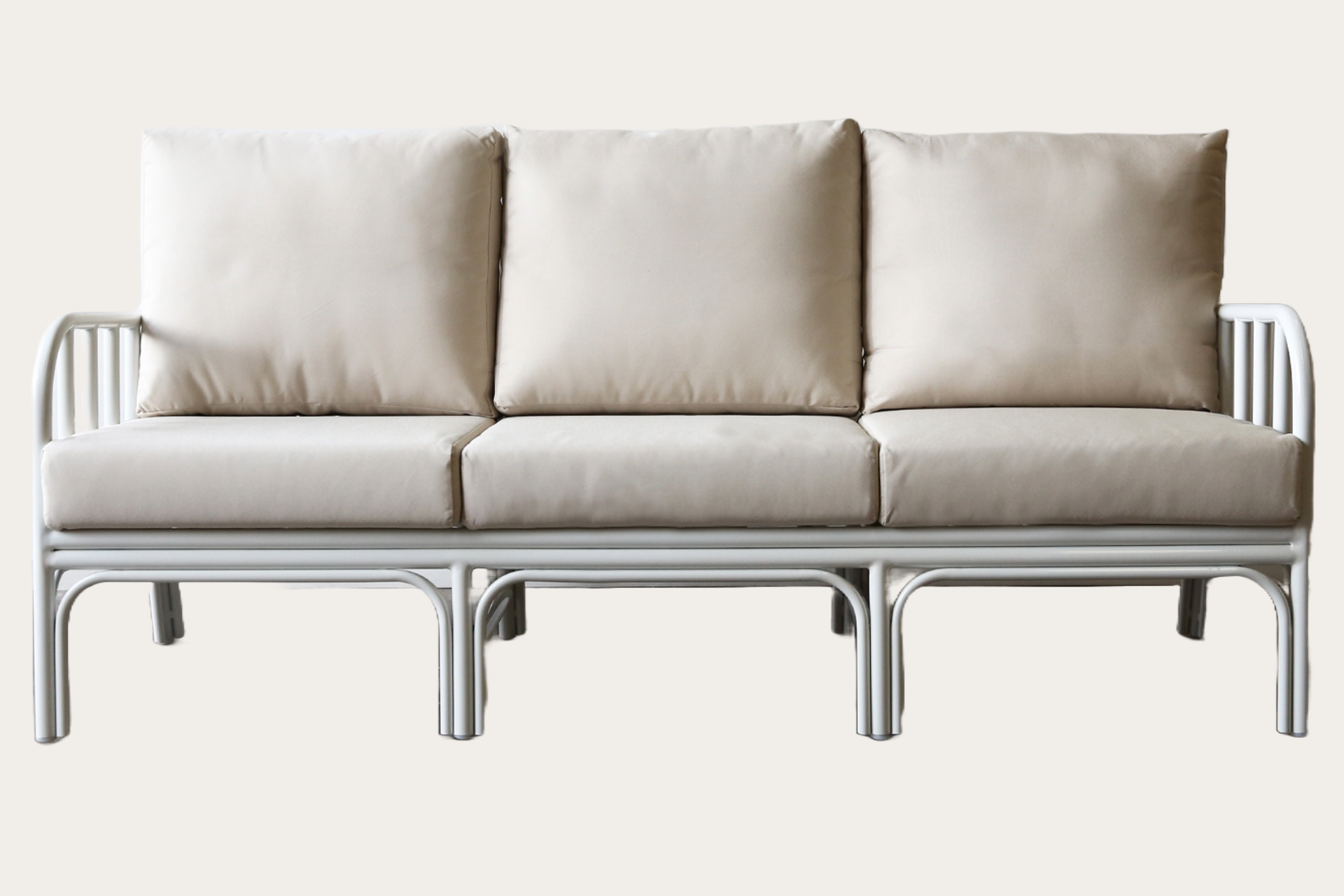 Luzon 3 Seater - Outdoor. White