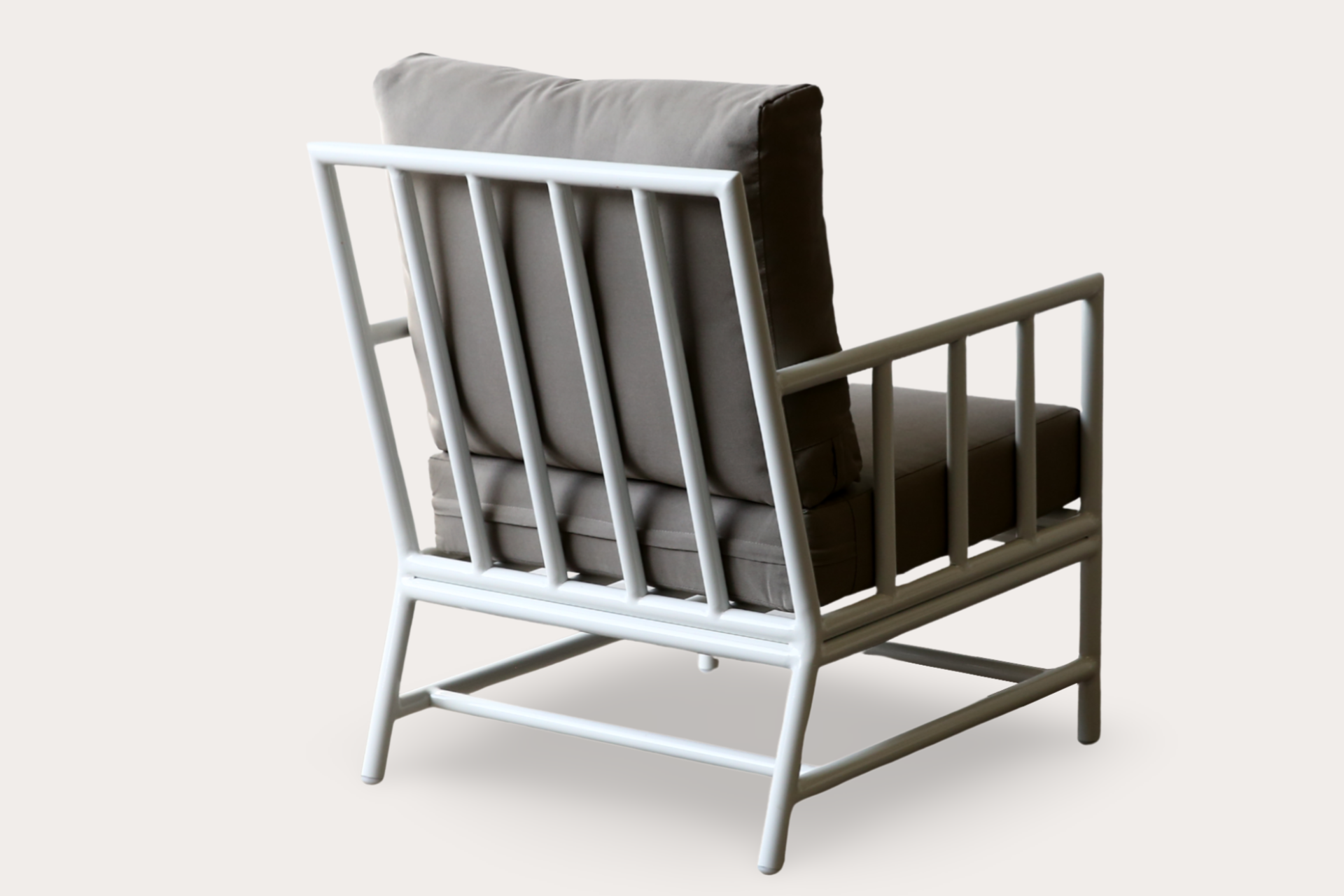 San Carlos Aluminium Outdoor Armchair. White