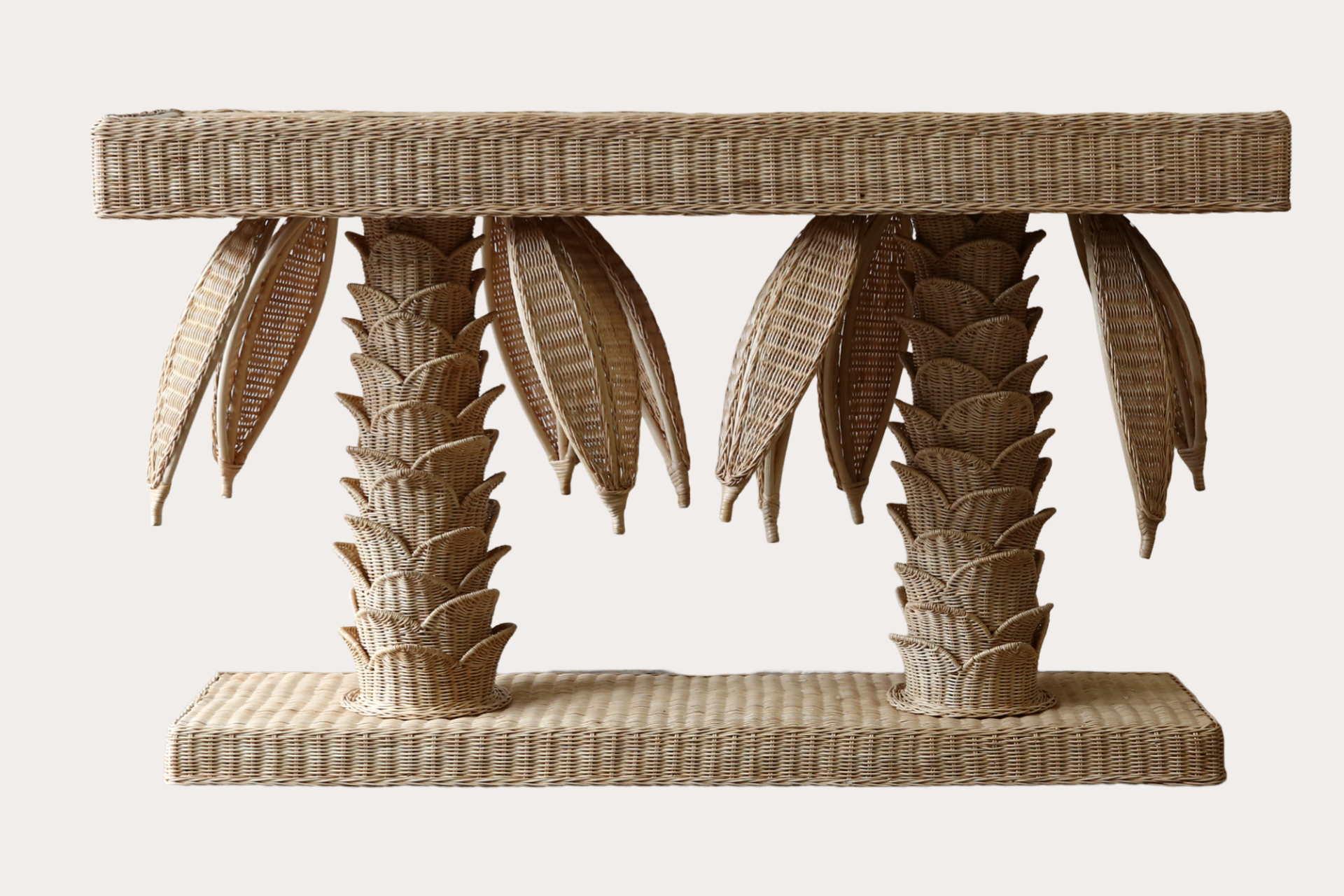 Soleil Wicker Console