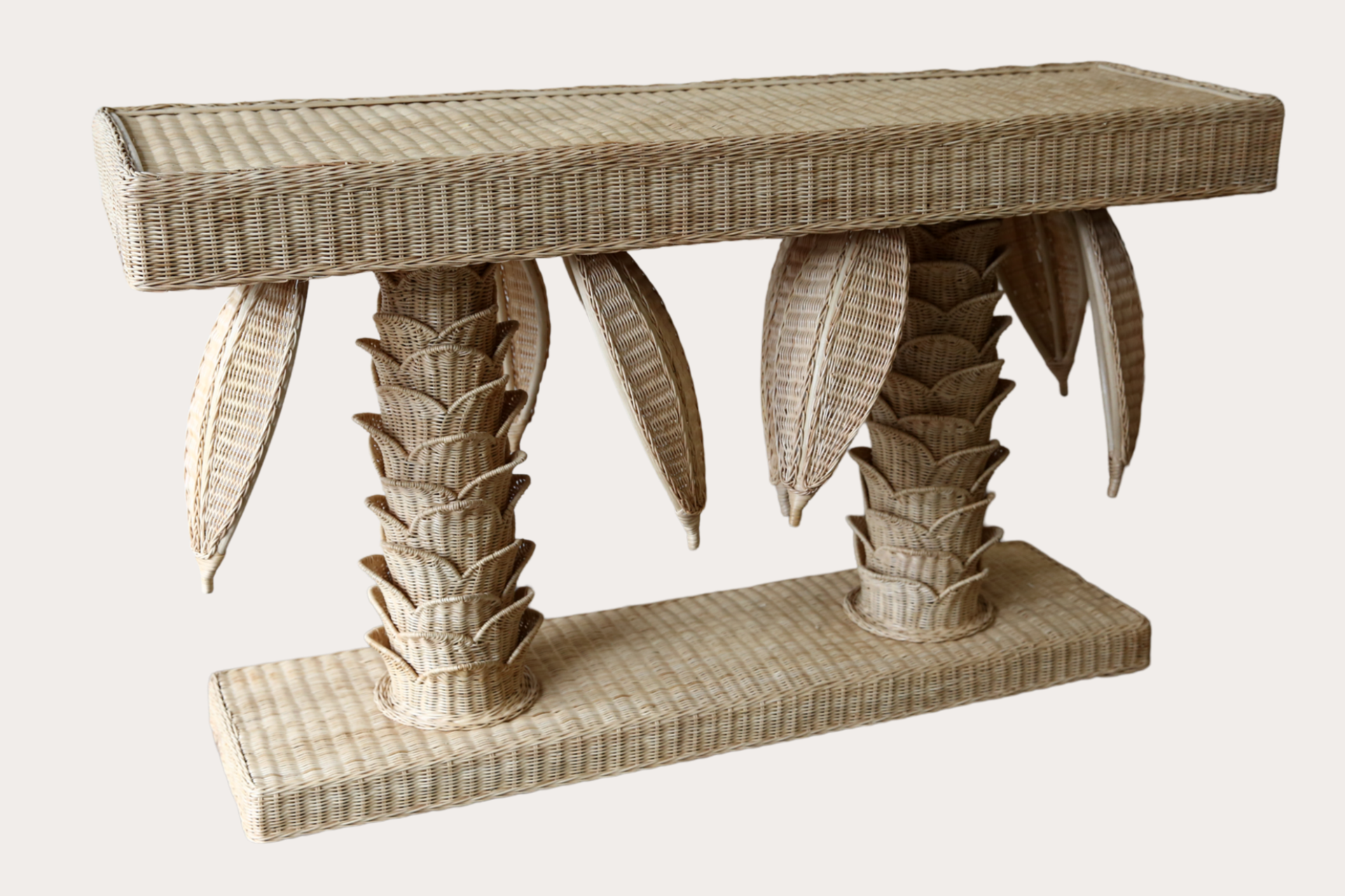 Soleil Wicker Console
