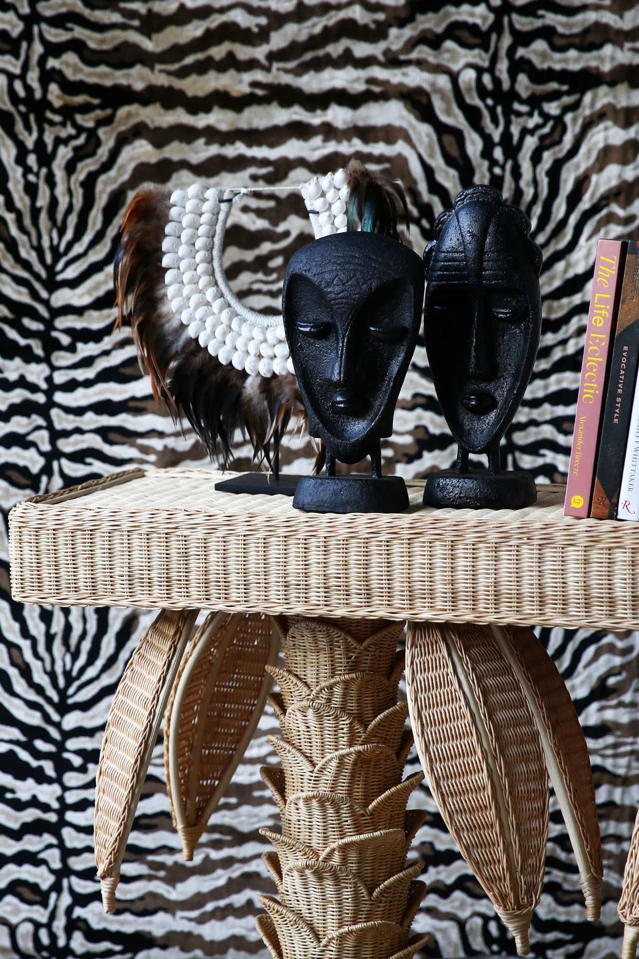 Soleil Wicker Console