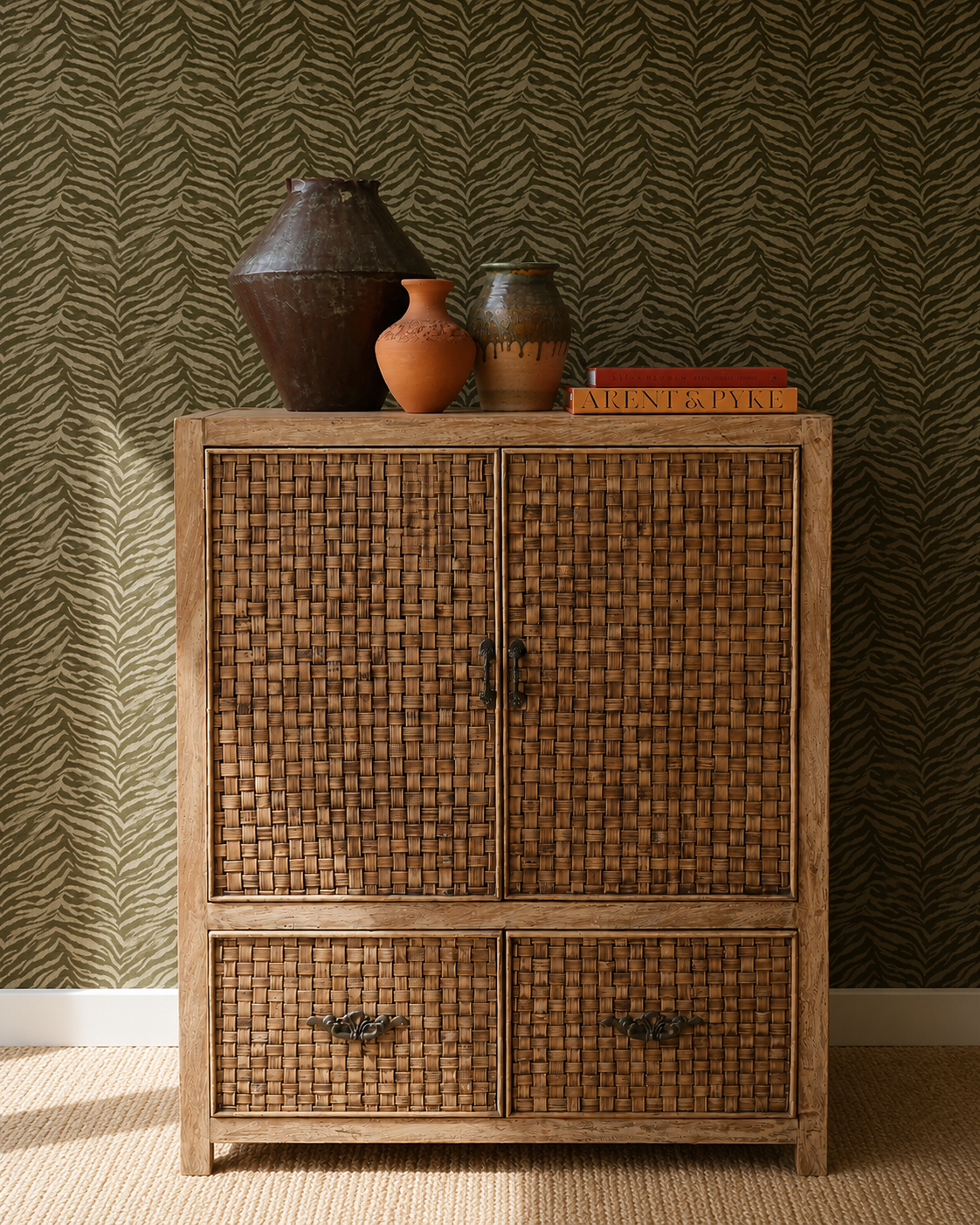 Custom Timber Cabinet with Drawers