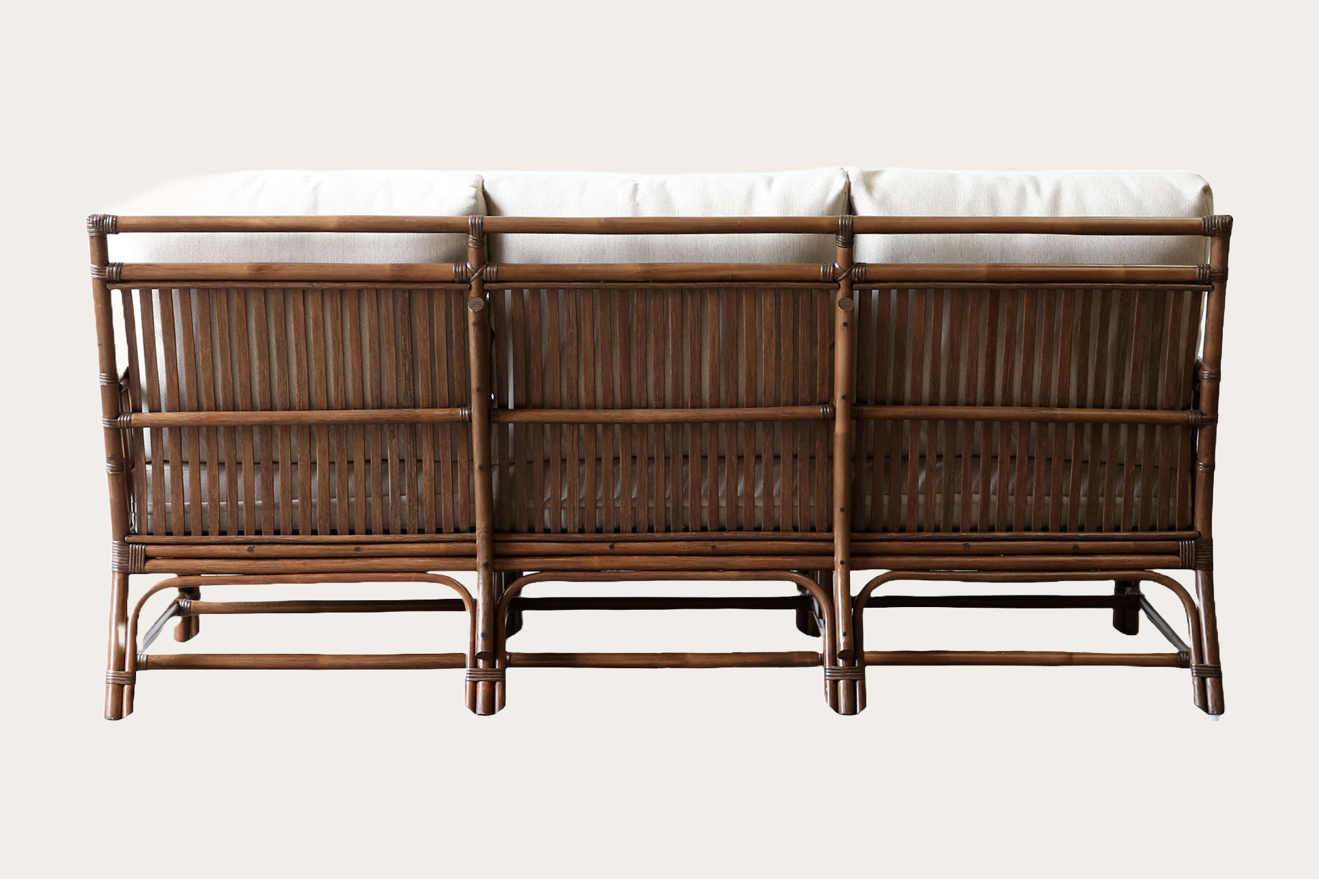 Tribeca 3 Seater. Brown Wash