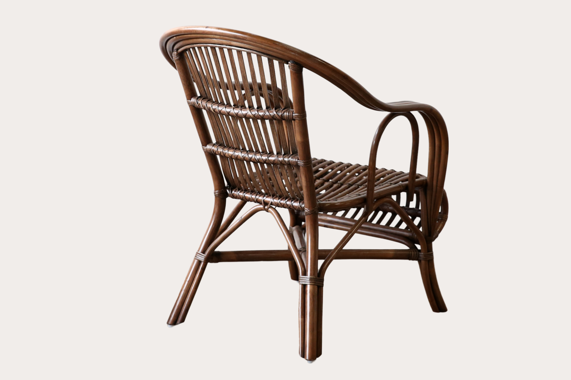 AW24 Armchair. Brown Wash