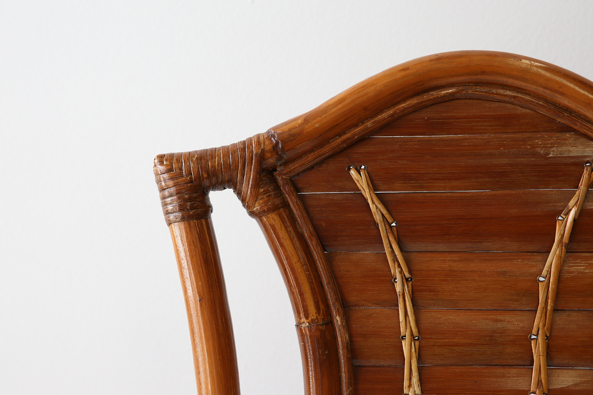 Vintage Rattan & Bamboo Dining Chairs