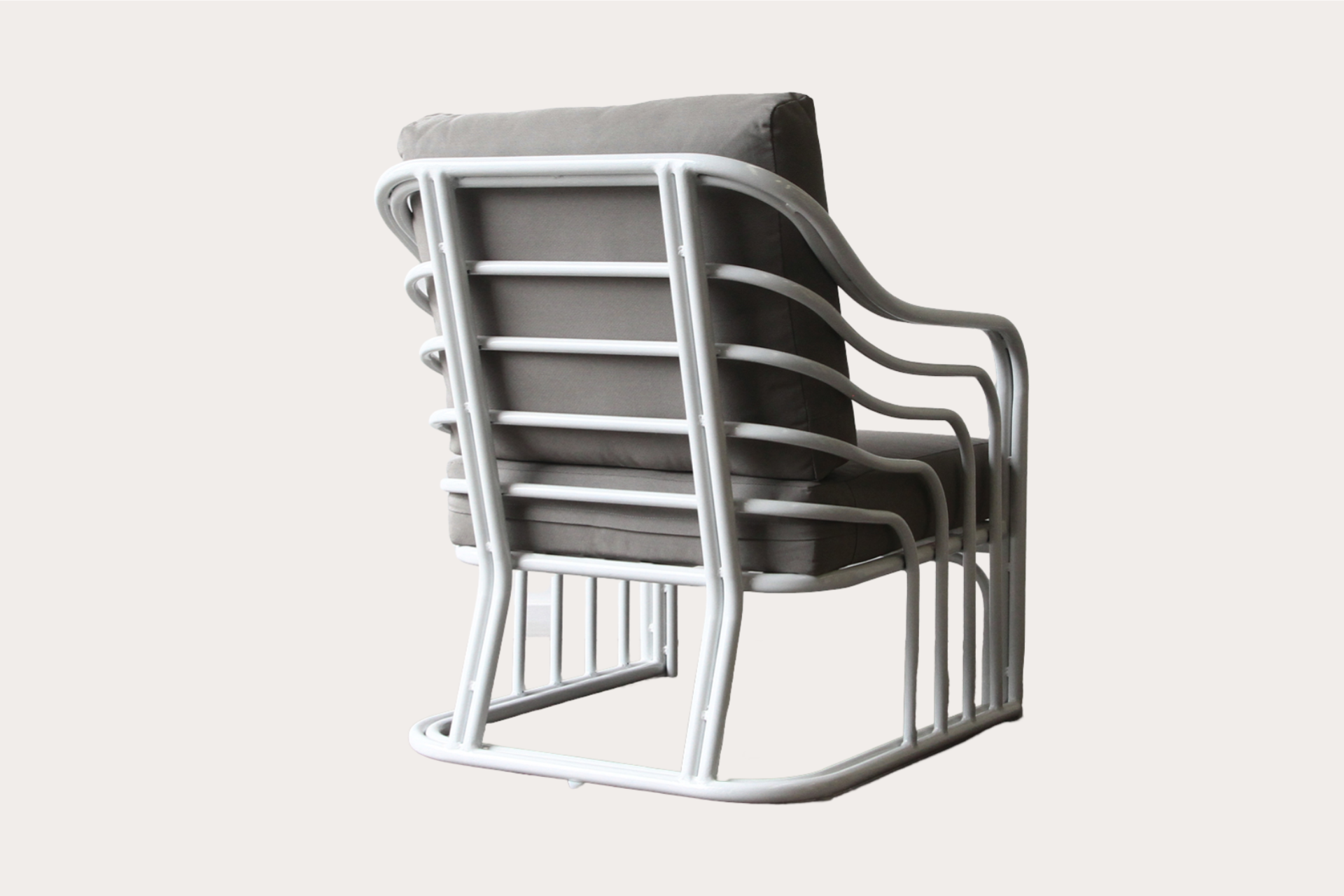 Belgravia Aluminium Outdoor Armchair. White