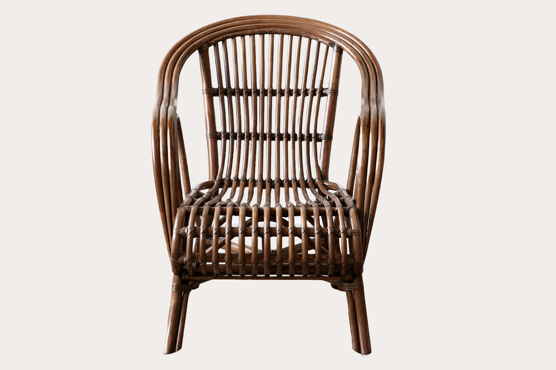 AW24 Armchair. Brown Wash