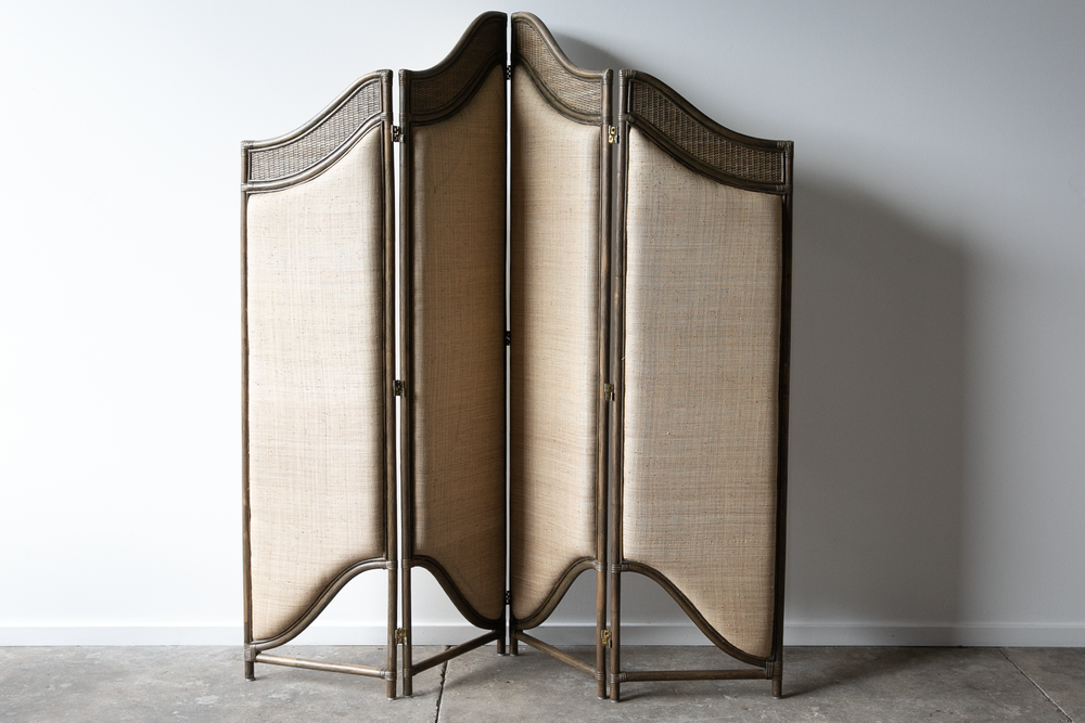 4 Panel Upholstered divider/bedhead.
