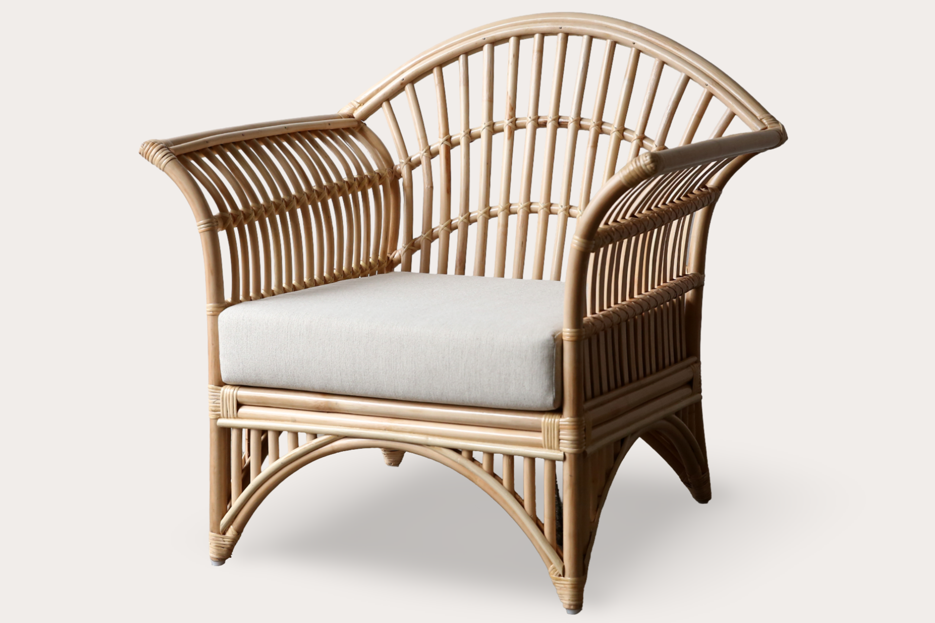 AW23 Armchair. Natural
