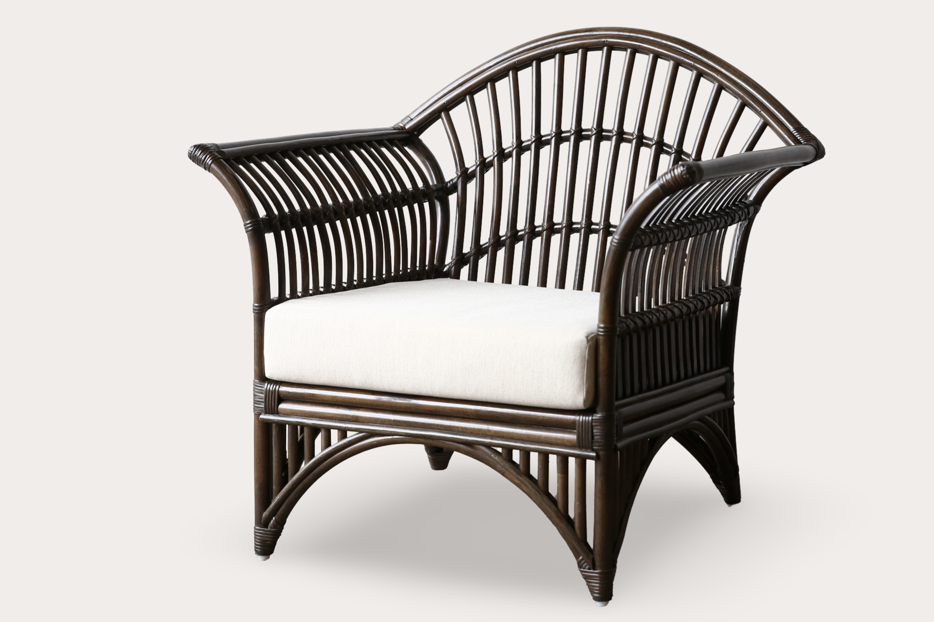 AW23 Armchair. Tobacco