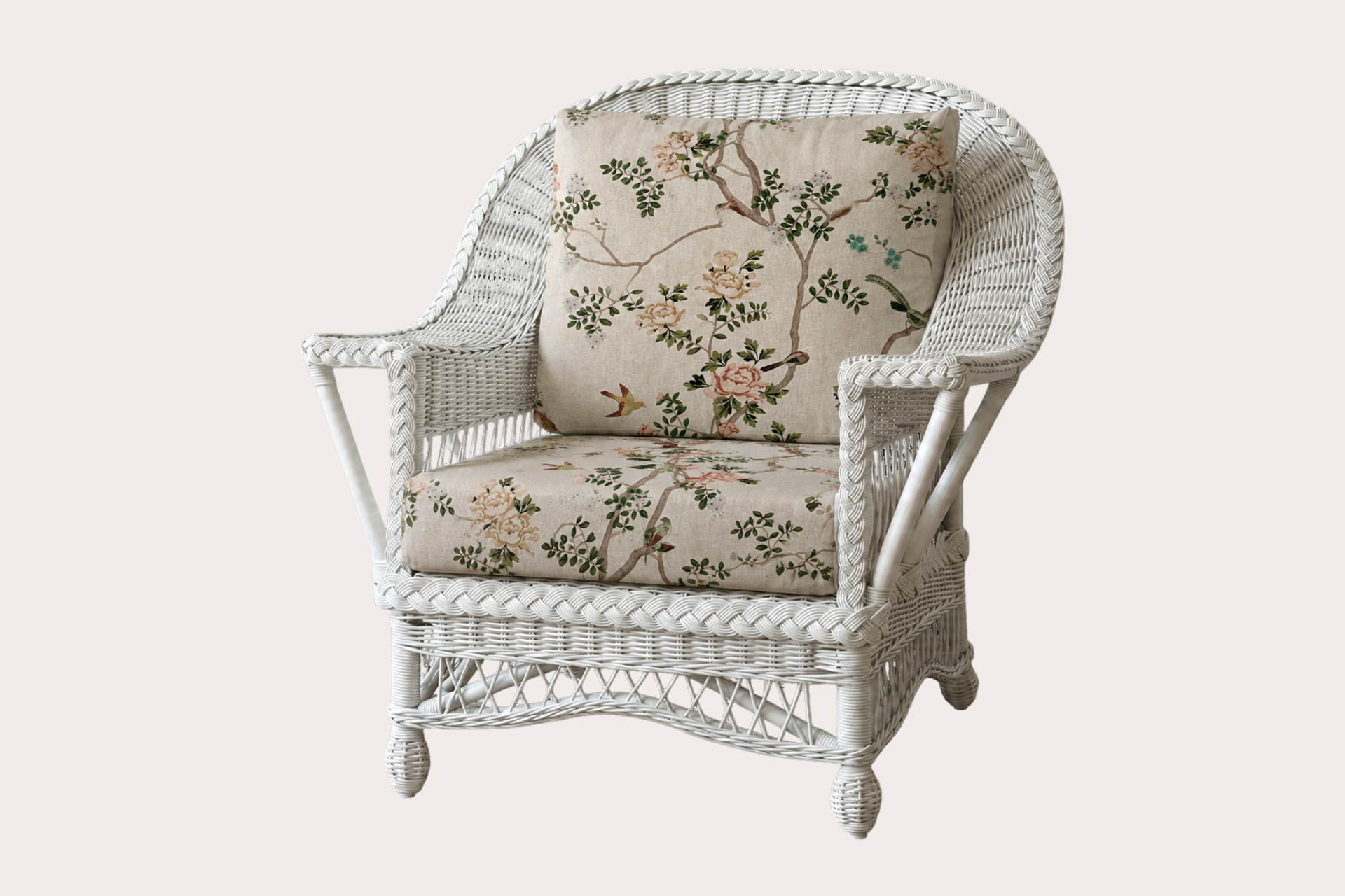 Bar Harbour Armchair. White