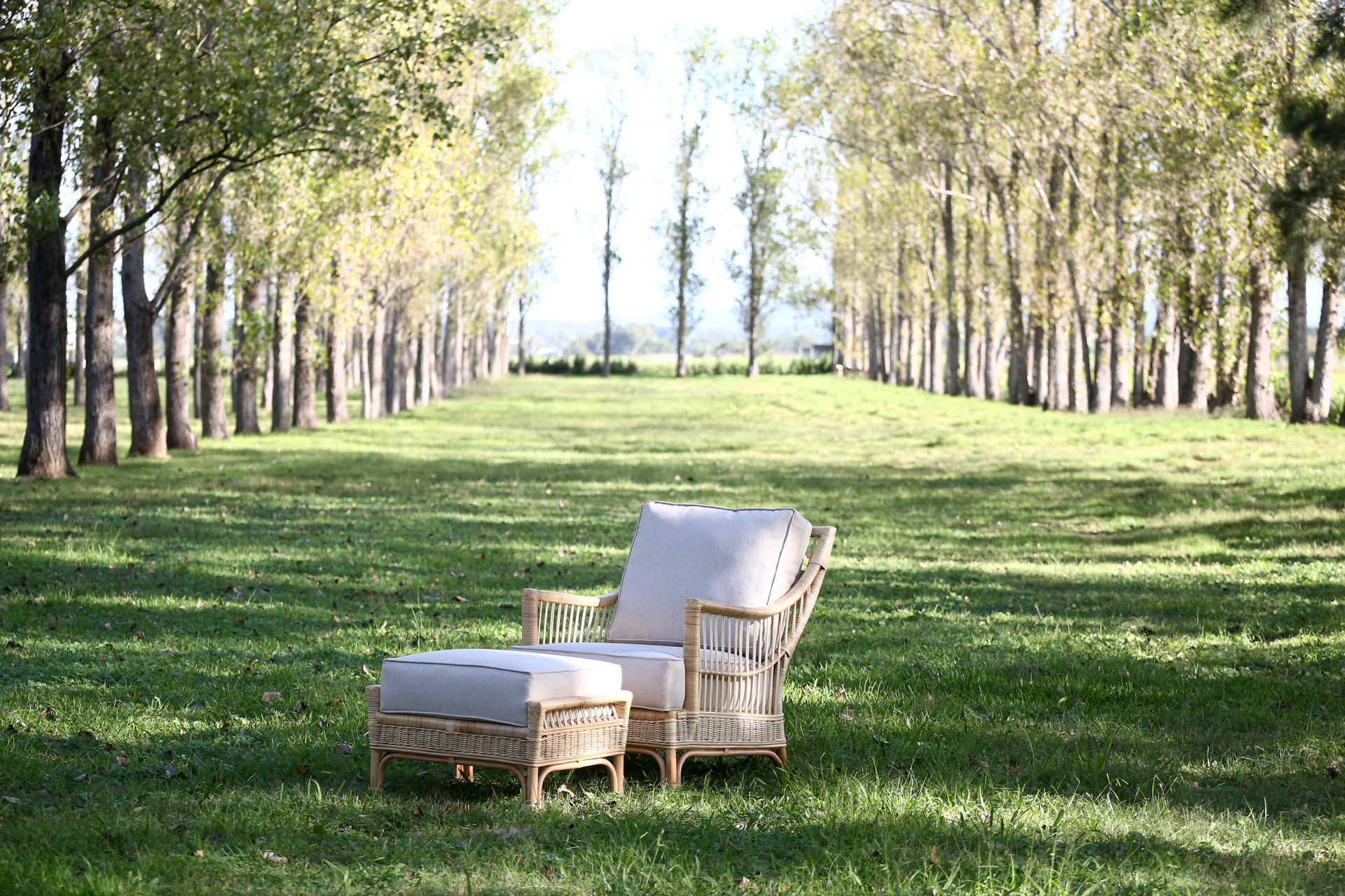 Stylish rattan lounge furniture for residential patios and commercial venues