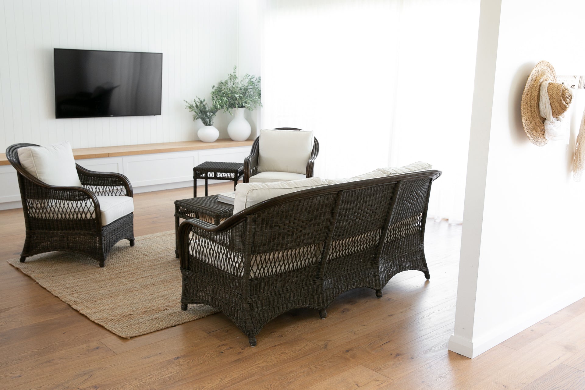Bohol 3 Seater. Tobacco