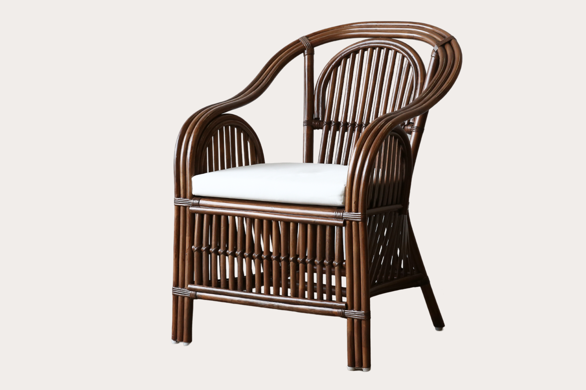 Brookhaven Carver. Brown Wash