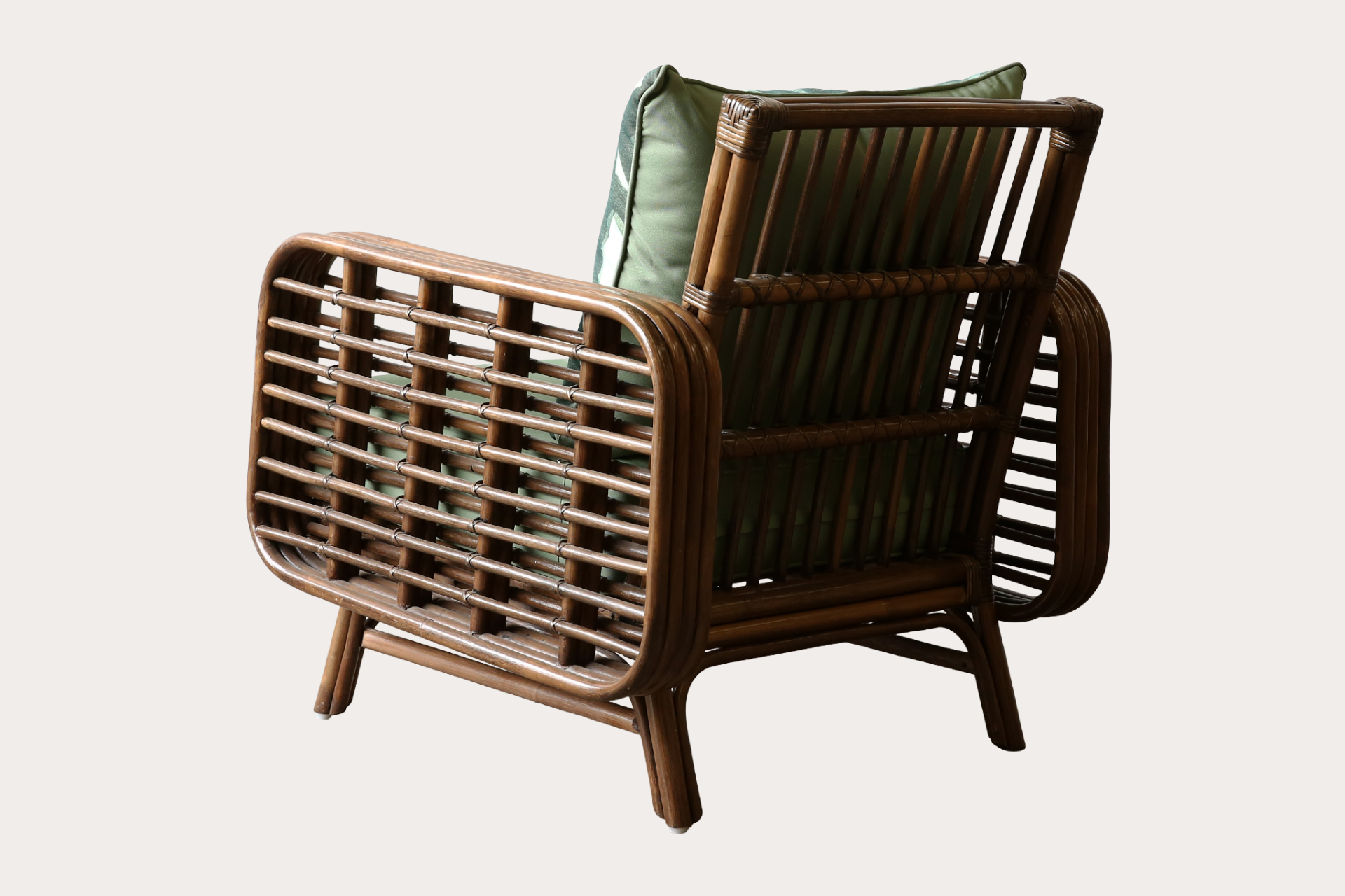Catalina Armchair - Brown Wash