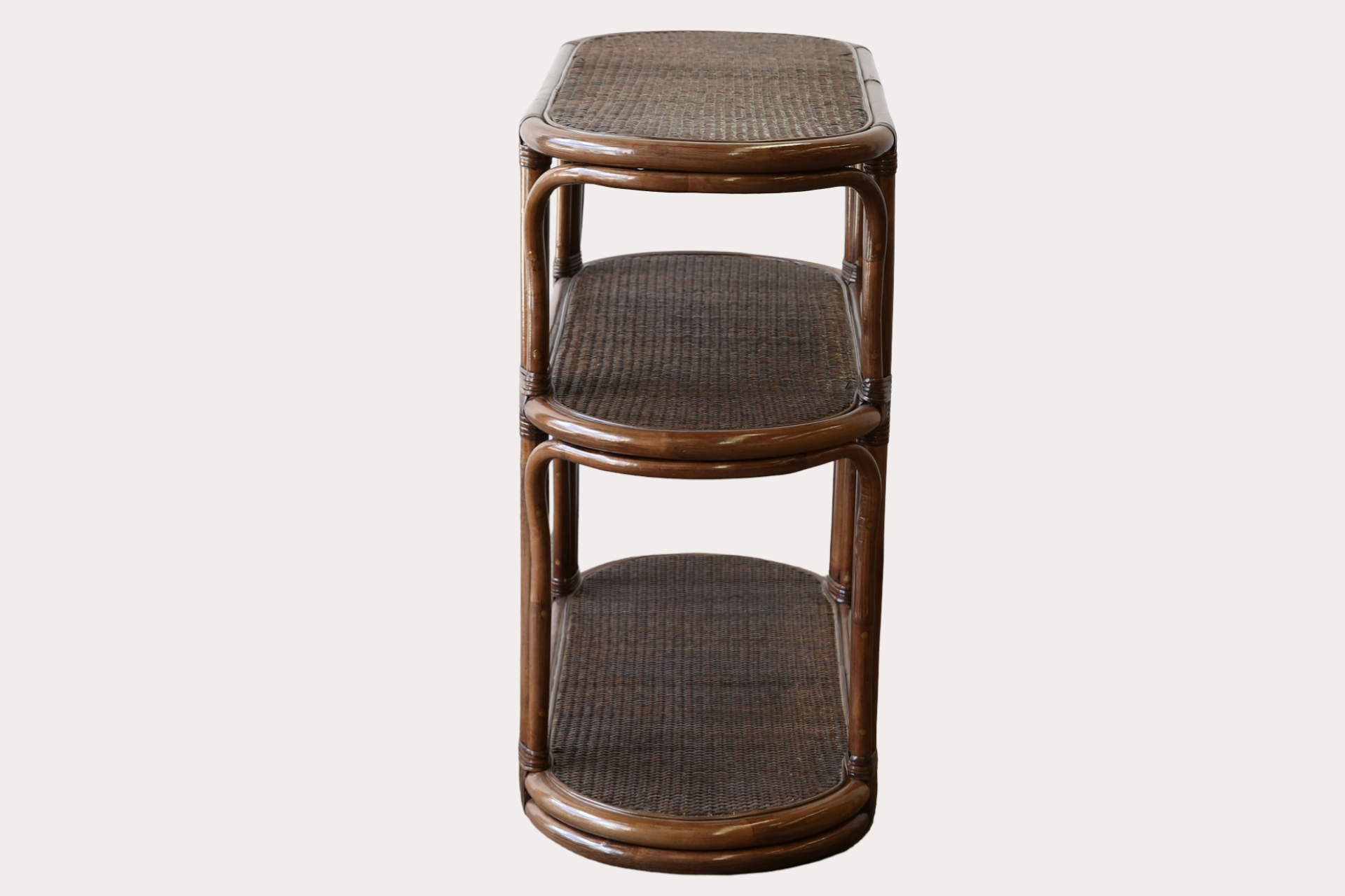 Cuban 100cm Console. Brown Wash