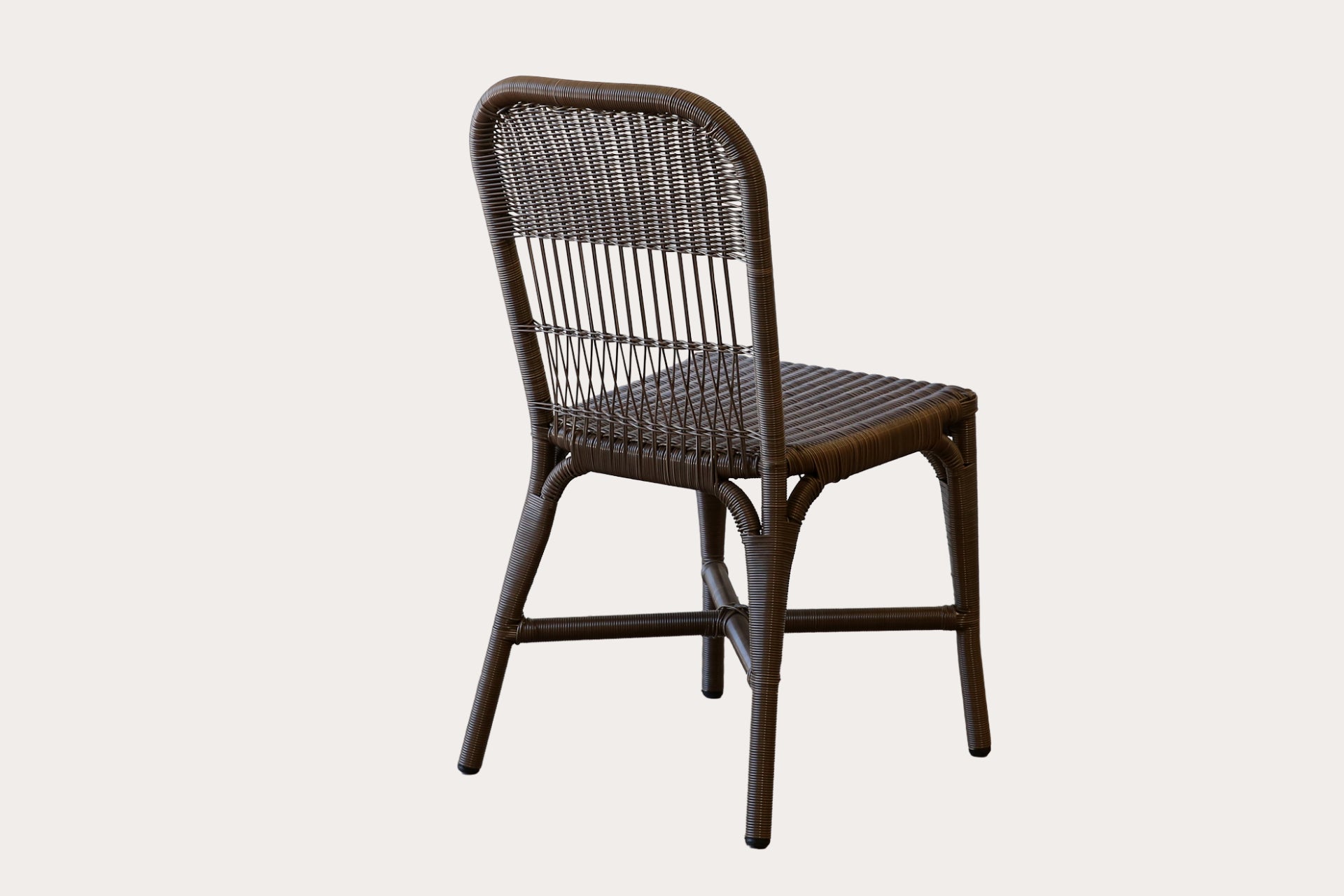 Hartley outdoor side chair - Brown Wash