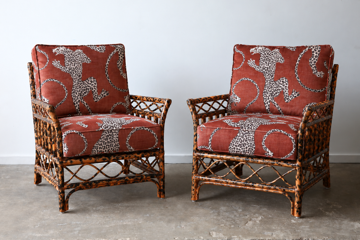 Helix armchairs - Leopard