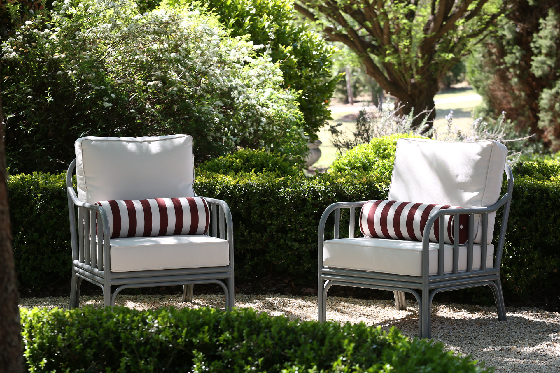 Luzon Armchair - Outdoor. River Gum