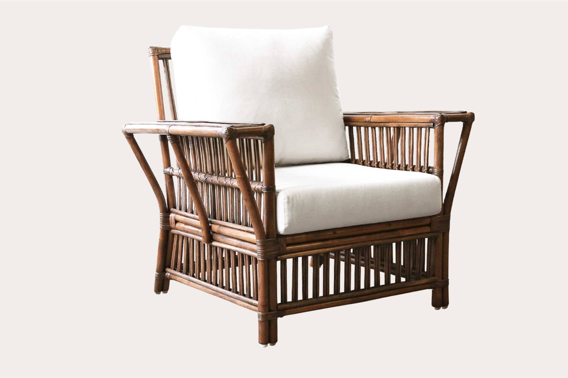 President Armchair. Brown Wash