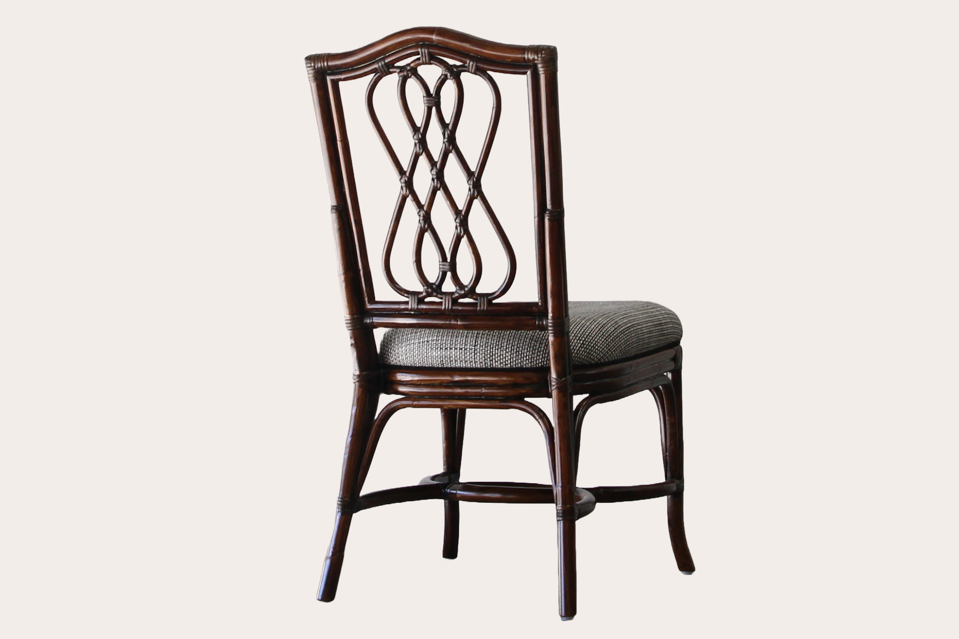 Infinity rattan side chair