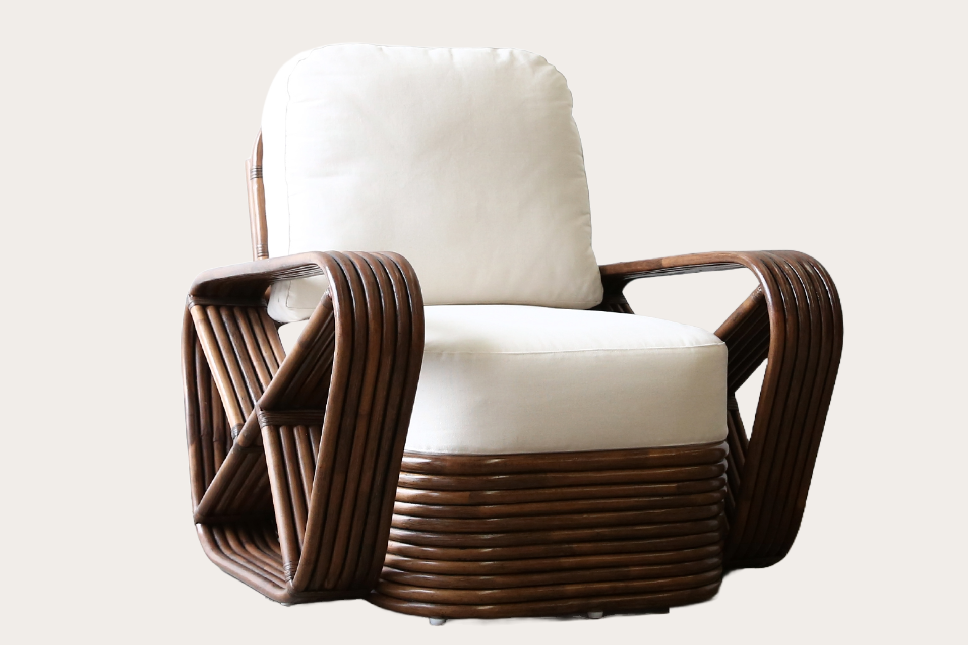 Soho Armchair. Brown Wash
