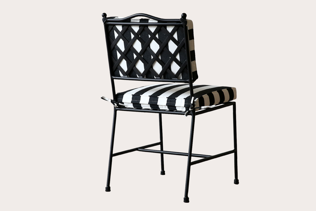 Rosalie Outdoor Dining Chair - Black