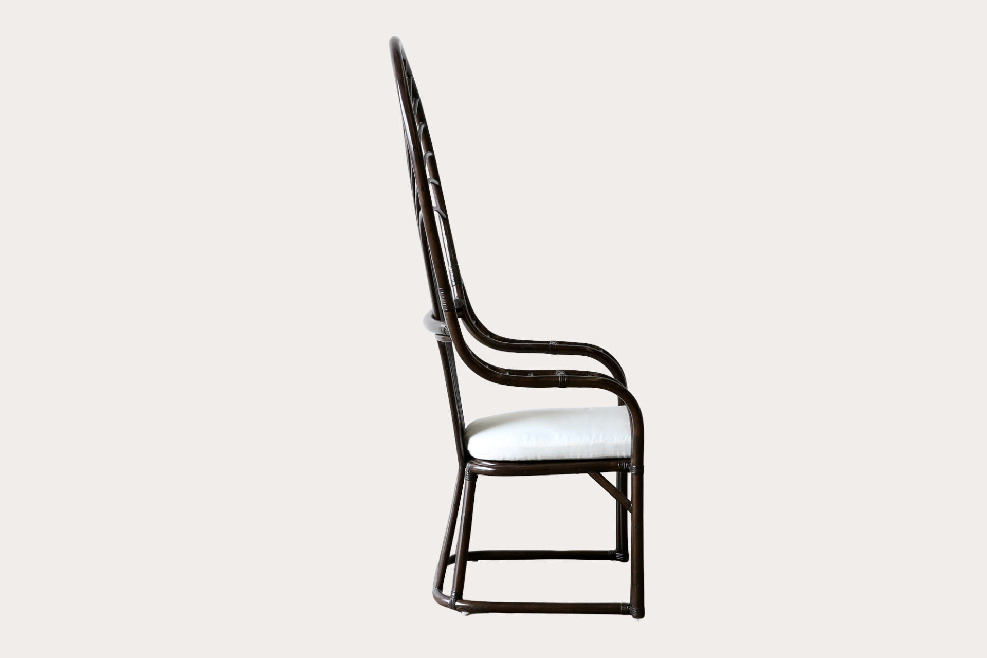 Royal Palm High Back Feature Chair. Tobacco