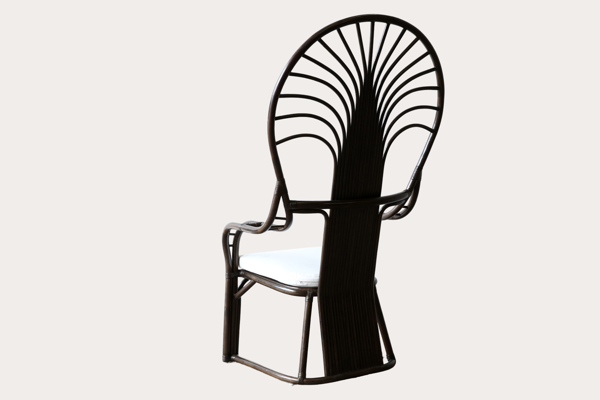 Royal Palm High Back Feature Chair. Tobacco