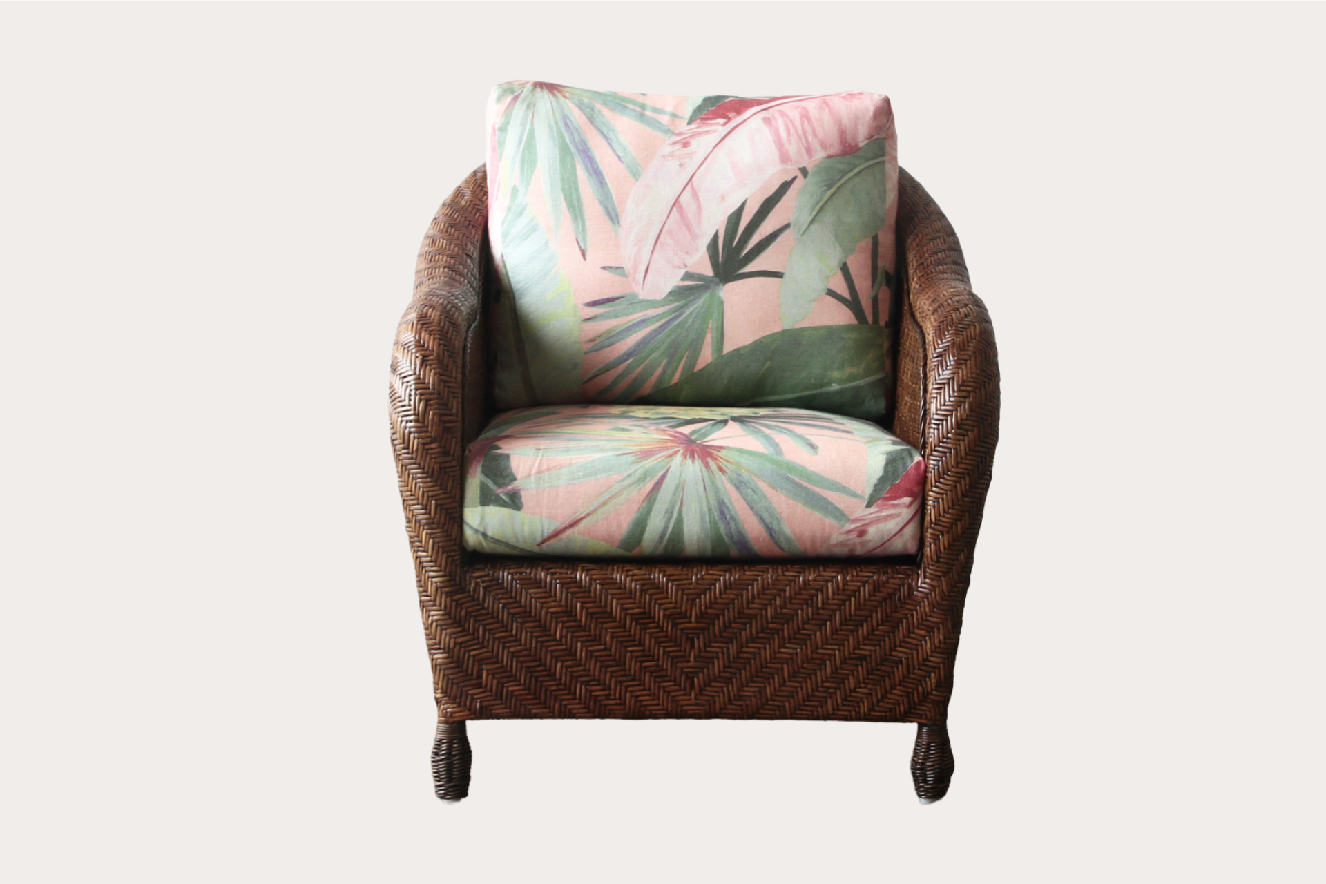 Sienna Armchair. Brown Wash