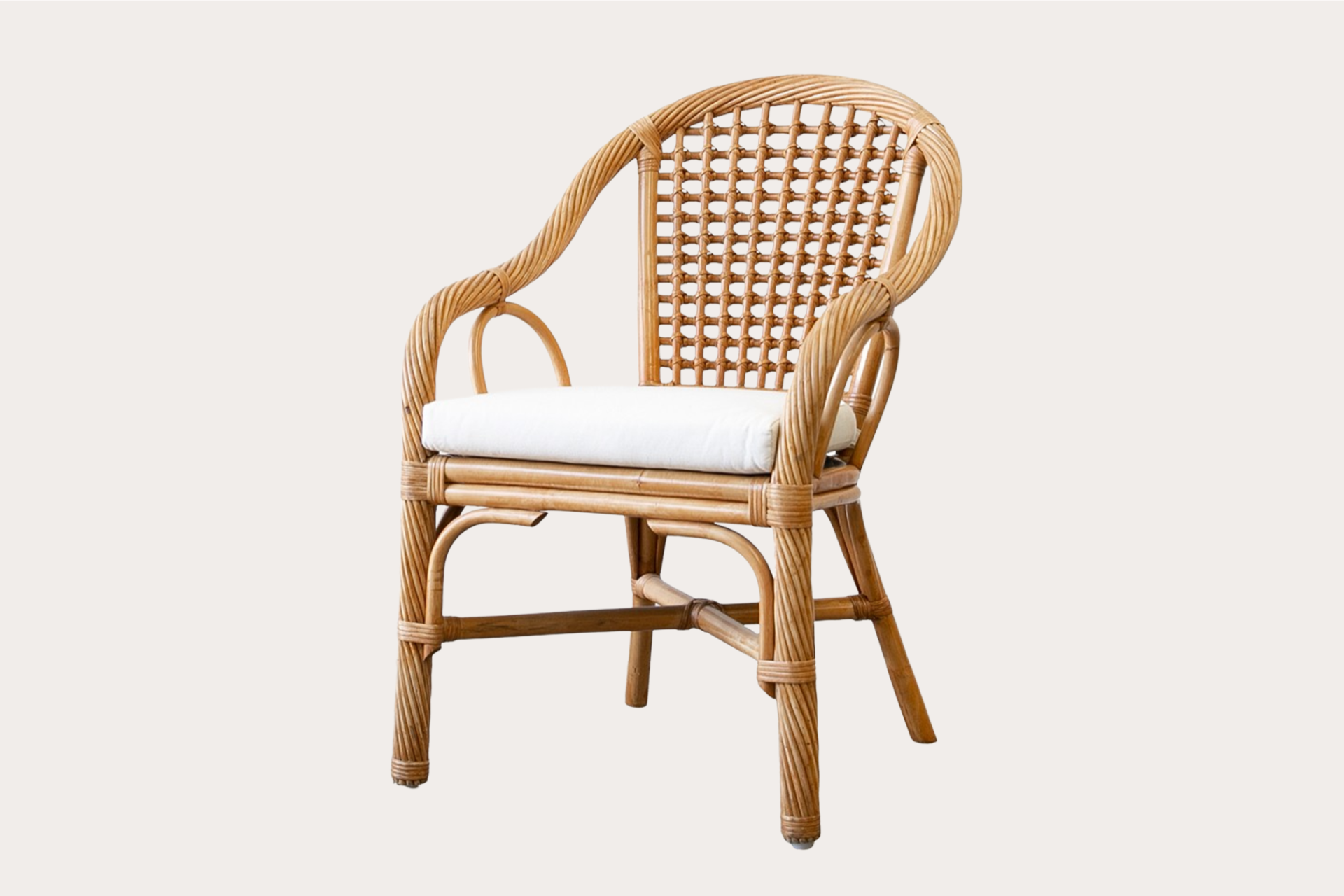 Lucia Dining Chair. Honey