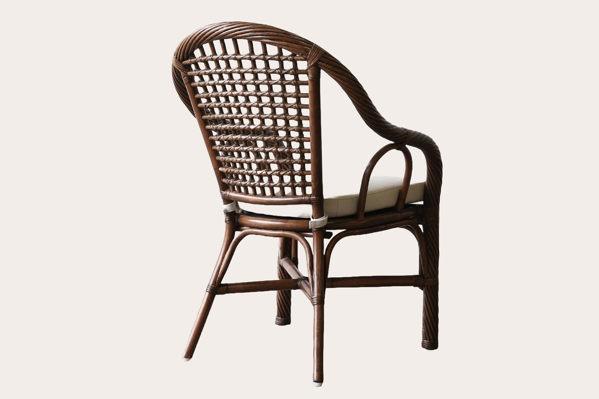 Lucia Dining Chair. Brown Wash